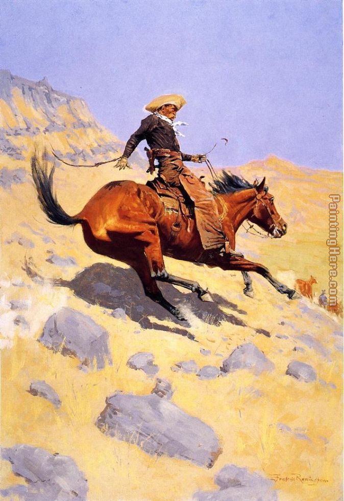 Frederic Remington The Cowboy
